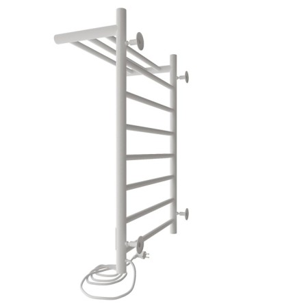 The electric heated tower "Sanprise" Aurora P8, 500x800 mm, right, white-2