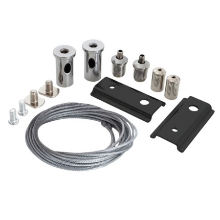 The bracket-suspension for the ARTE LAMP Linea-CCCESSORES A481005, 2.3x2.3x200 cm, gray