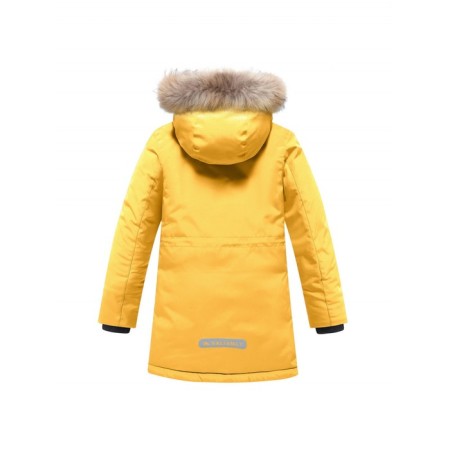 Winter park for a girl, height 122 cm, yellow color-1