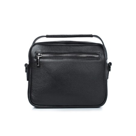 28422 Male bag, 21x17.5x6.5 cm, senior skin, black-2