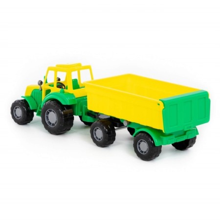 Tractor "Master", with trailer No. 1, Mix color-2