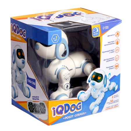 IQDOG robot table, light and sound effects, works on the battery-16