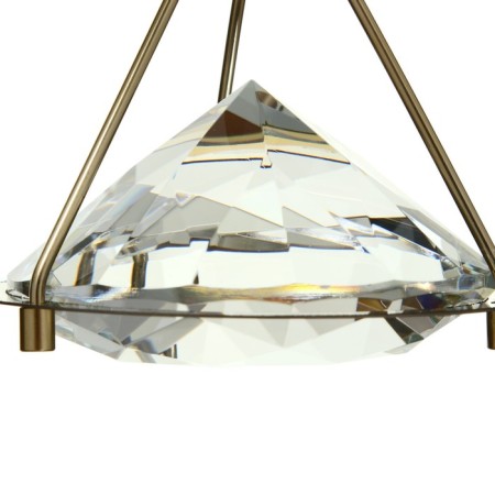 Lamp Bayerlux 2265/1 LED 5W gold 13x13x19-119 cm-8