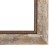 Frame for paintings (mirrors) 21 x 30 x 4.4 cm, plastic, calligrata 6744, tree with white and gold patina