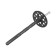 Dowel "bison", for insulating materials, with a metal nail, 10x160 mm, 100 pcs