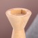 Candlestick, model No. 5, 7 x 17 cm, beech