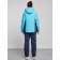 Ski suit female winter, size 58, blue color