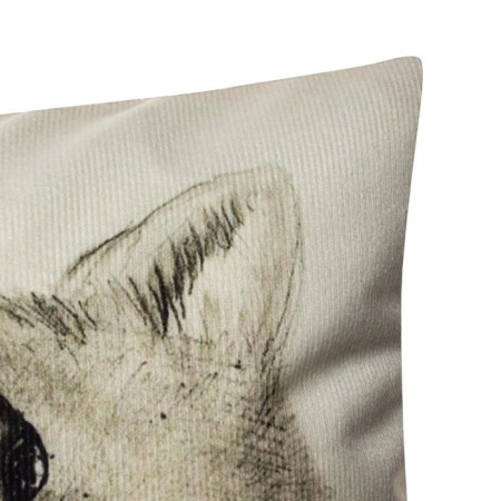Pillowcase decorative Ethel "Fox" 40x40 cm, velor-1