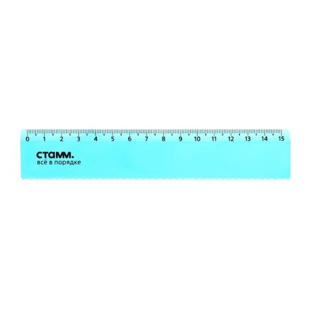 The line of 15 cm Istanm "Neon Cristal", with a wavy edge, mix-1