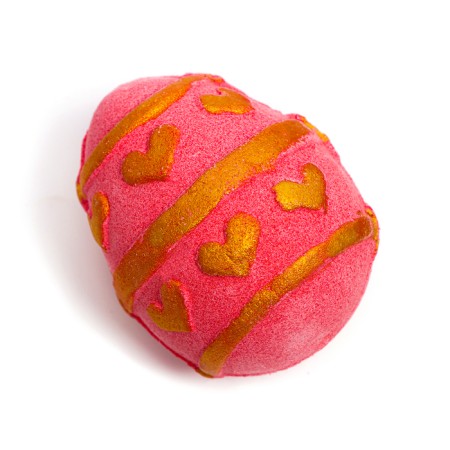 Bombing for the bath "Easter egg" red, 100 g