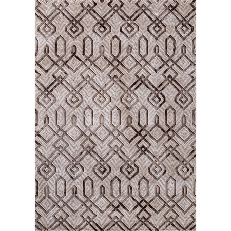 Rectangular carpet Karmen Hali Armina, size 300x400 cm, color Dark Brown