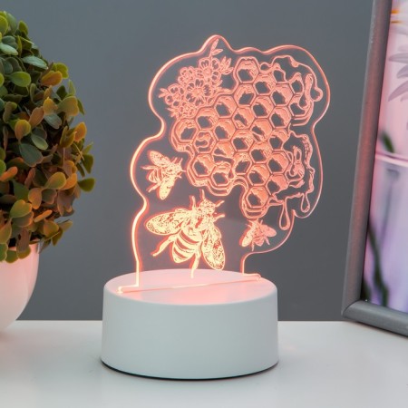 Light "Bee" LED white 12x9.5x15 cm Risalux-1