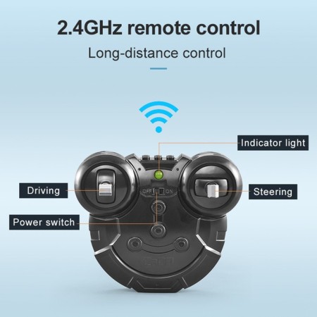 Radio -controlled designer "SUV", 575 parts, 2 control options-13