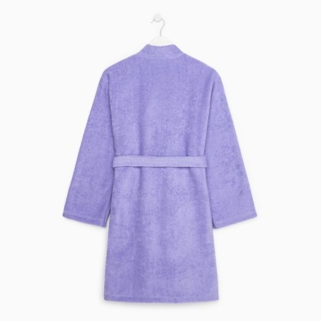 Tainted female robe, economy and I size 42-44 lilac, 100% cotton, 320 g/m2-14
