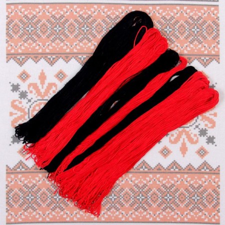 Set for embroidery the rushnik with a cross "traditional", hb, 2 m-2