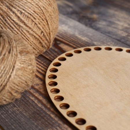 Harvesting "Oval", bottom plywood 3 mm, 20 × 15 cm, d = 8.5mm-1