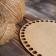 Harvesting "Oval", bottom plywood 3 mm, 20 × 15 cm, d = 8.5mm