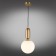 Suspended lamp aniela e27 40wt