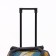 Small 37 L (S) suitcase with a SACVOYAGE bag, lightning department, extension, external pocket, gray color gray