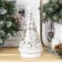 LED figure "Christmas tree with deer" 13 × 31 × 13 cm, plastic, AAX3 batteries (not in the kit), glow warm white