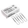 Office clips Globus, 50 pcs., 50 mm, without coating