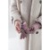 Gloves, size 6.5, without insulation, color of the powder