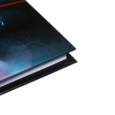 Notebook, A6, 80 sheets, in a cage, "Drone", cover 7BC, glossy lamination, offset block 60g/m2-2
