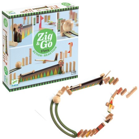 Djeco zig & go wooden designer, 27 details