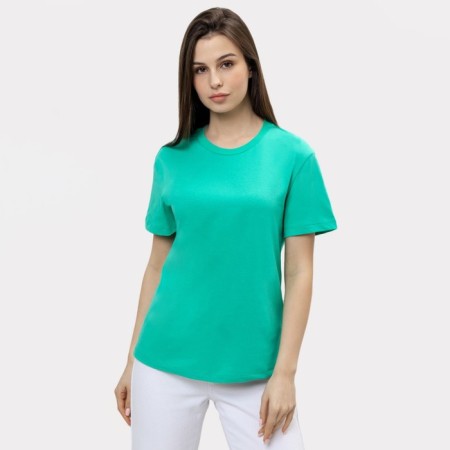 T -shirt female, color tropical greens, size 42