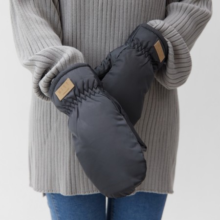 Women's mittens for lawsuit. Mehu Mist, rr. 26cm, gray