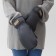 Women's mittens for lawsuit. Mehu Mist, rr. 26cm, gray