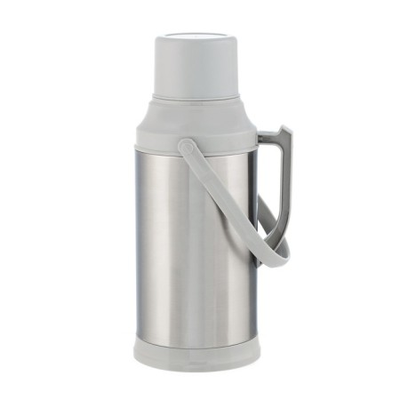 Thermos 3.2 l, with a glass flask, retains heat 24 hours, chrome-1