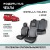 Auto-Cherkhly for Toyota Corolla Fielder (E160), 2012-V., Hybrid, eco-leather black