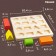 Logical gaming set "Sorter-lodge. Geometry "17 details