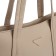 Bag Female Tout with zipper, beige color