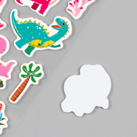 Stickers for creativity Paper "Dinopark" 15x30 cm-3