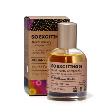 Women's perfume water Vegan Love Studio So Exciting 01, 50 ml (based on Molecules Escentric 01 (Escentric Molecules)