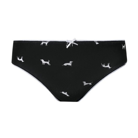 Cowards women's slips, black color, size 50-7