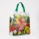 Household bag without fastening, green color/multi -colored