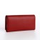 Women's wallet on magnet, red color