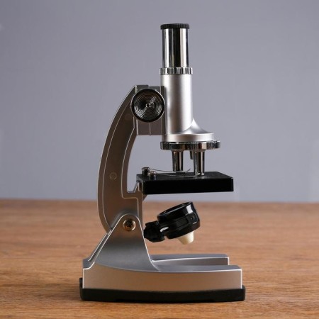 Microscope, increase in an increase of 450x, 200x, 100x, with backlight, 2AA-3