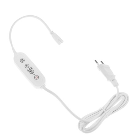 Timer with a fork Uniel, 220 V, 150 watts, the L/N connector, for the phytoswater, wire 2 m