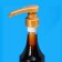Pomp - a dispenser for syrup, gold, 5ml
