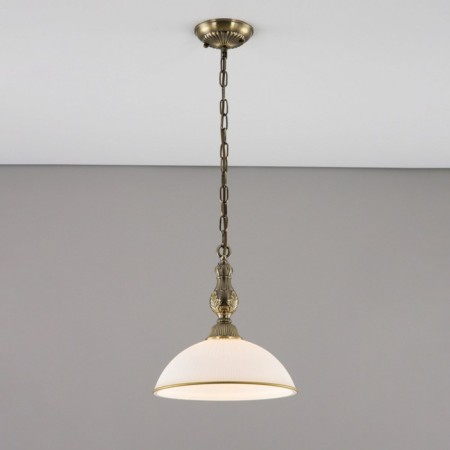 Suspended Citilux "Adriana" CL405213, 30x30x33 cm, 1x75W, E27, brown color-1