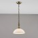 Suspended Citilux "Adriana" CL405213, 30x30x33 cm, 1x75W, E27, brown color