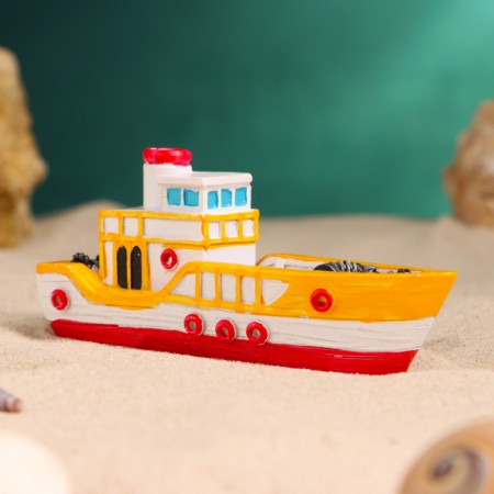 Souvenir ship "Fisherman" 10cm-6