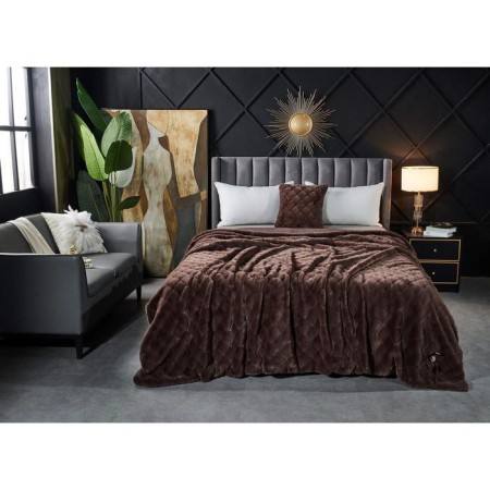 Bernard cover, size 160x220 cm, chocolate color