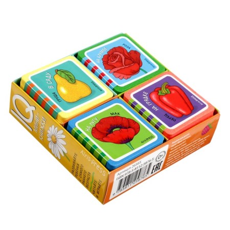 Mini-book. What is growing here? Set of 4 books-6