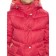 Coat for girls, height 104 cm, raspberry color