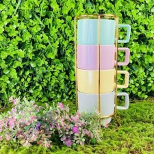 Set of mugs Lenardi, 320 ml, 4 pcs